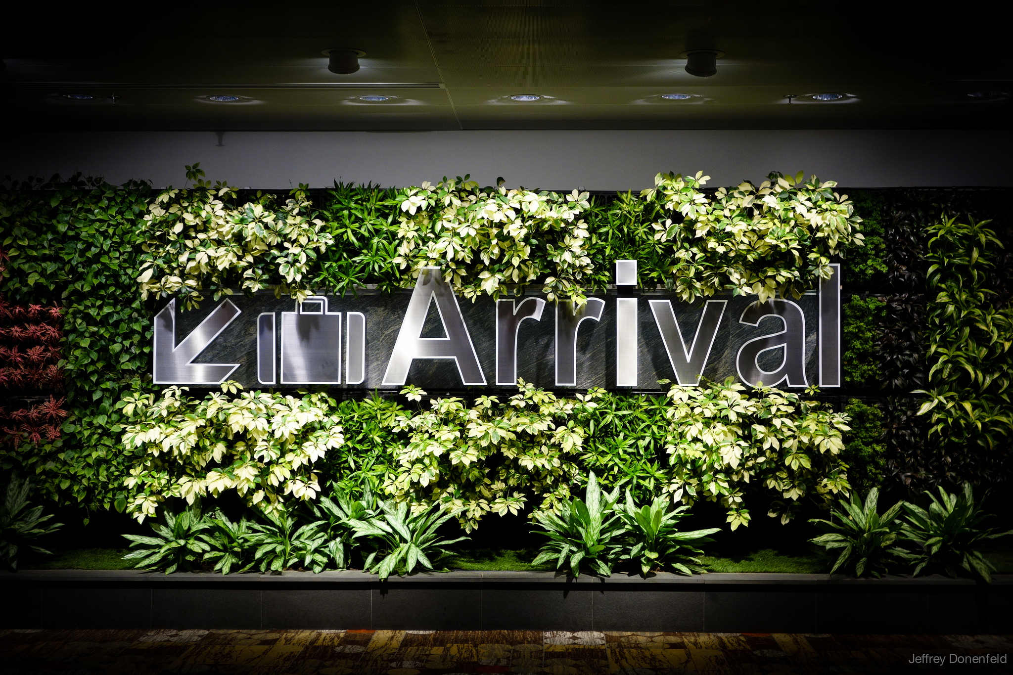 Arrival at Singapore’s Changi International Airport