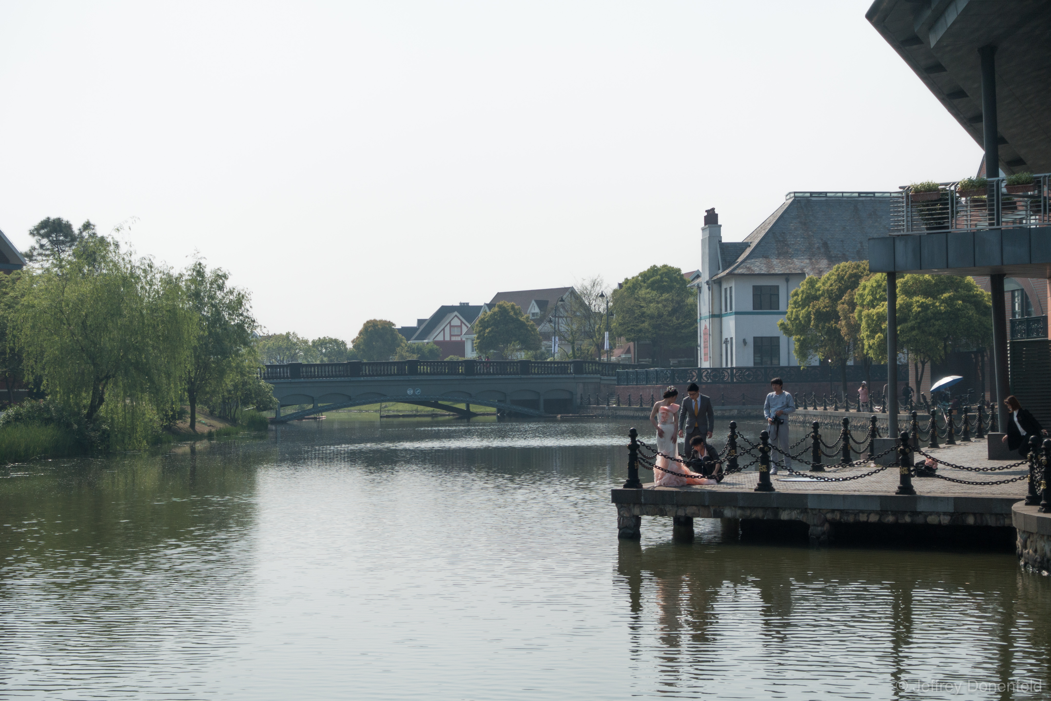 A number of years ago, Shanghai started a program called  "One City Nine Towns", in which they sought to build nine smaller townes on the outskirts of Shanghai that emulated towns from around the world.